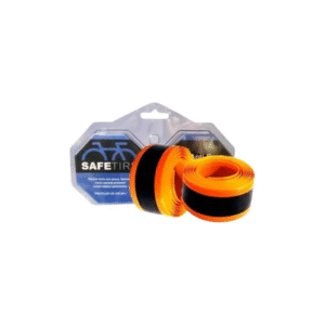 Par De Fita Anti-furo Safetire 23mm Laranja Aro 700