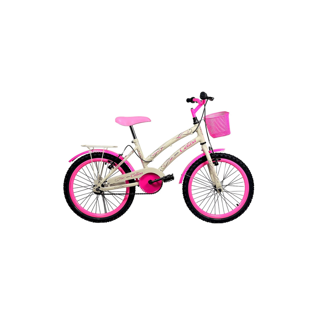 Bicicleta Colli 207 Celina Aro 20 55D - Bege Retrô